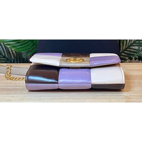 ✺✺ AUTHENTIC TORY BURCH Quilted Leather Patchwork Willa Handbag ✺ - Picture 8 of 13